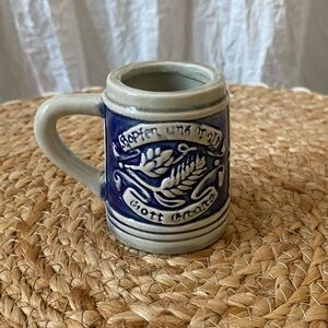 Vintage Gerz mini German beer stein Mug